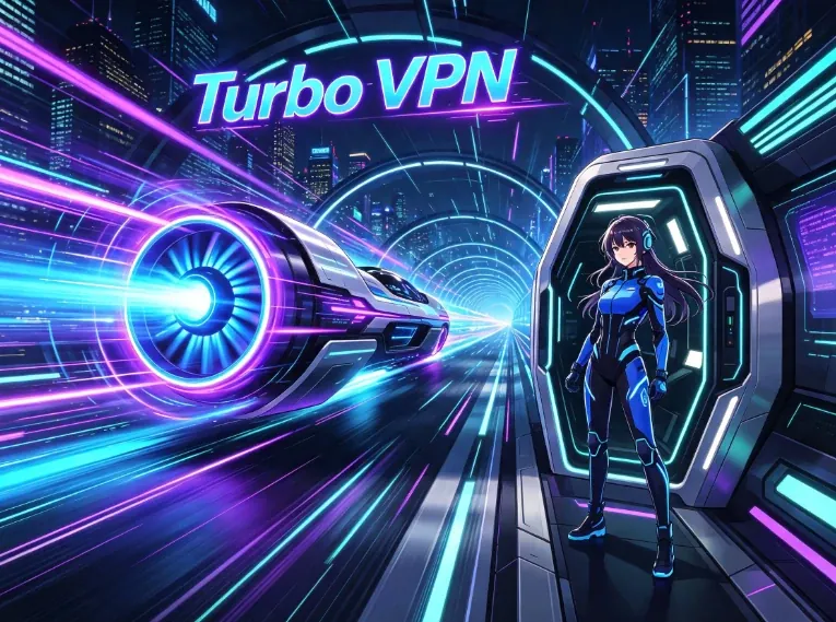 Turbo VPN 宣传配图，本页为第三方整理页